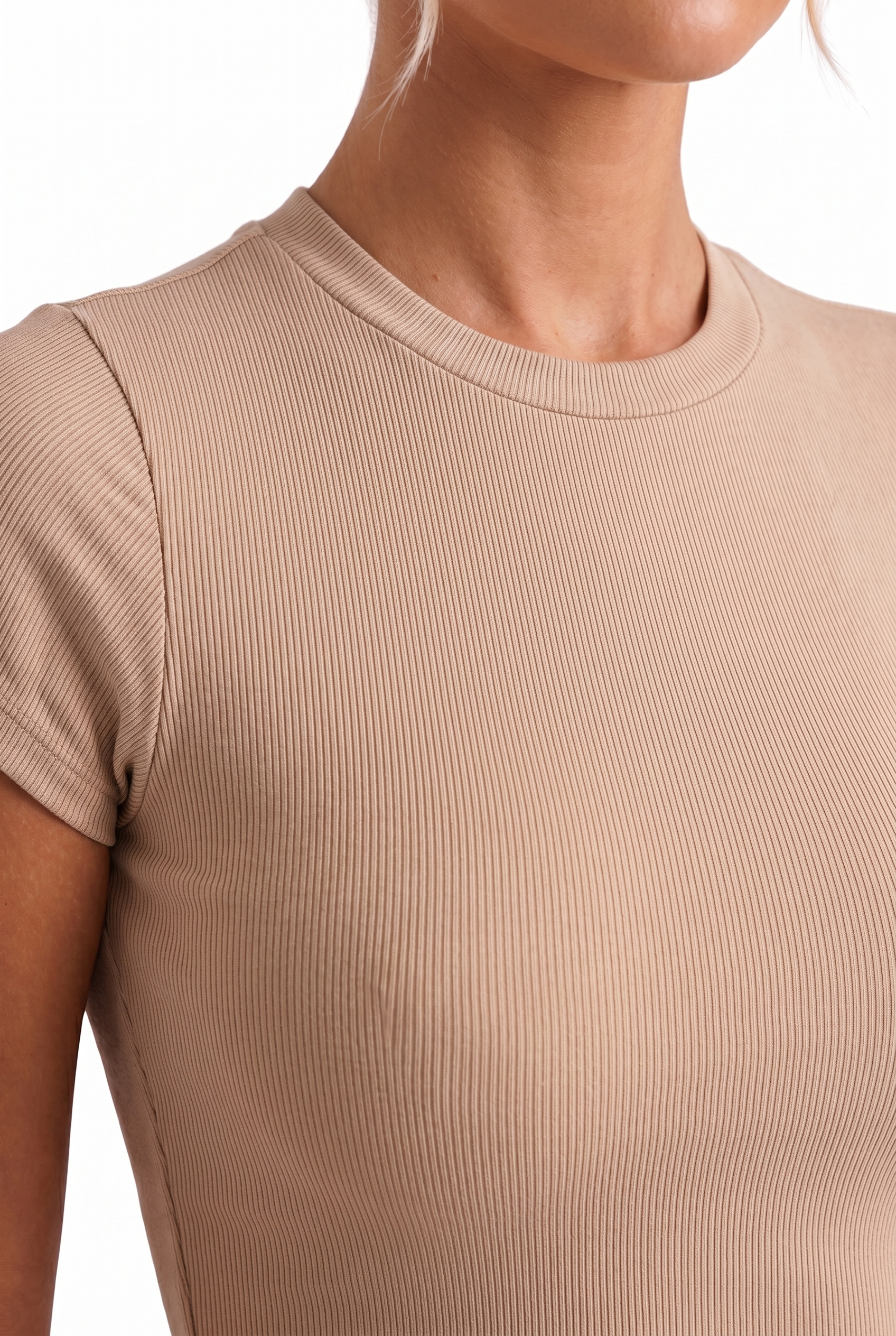 Ribbed Viscose Top