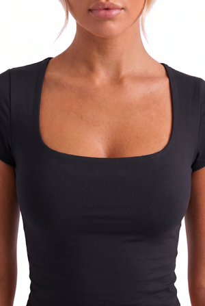 U-Neck Slim-Fit Tee