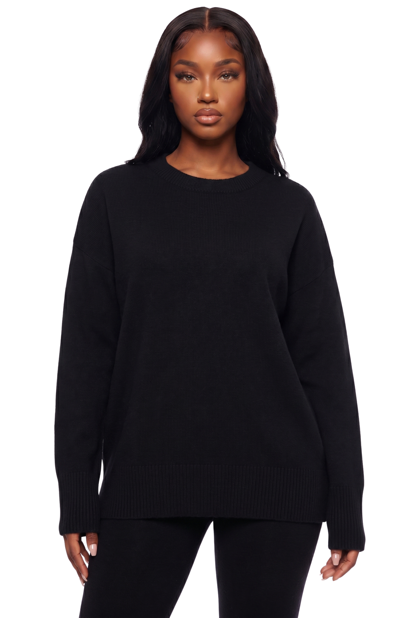 Cashmere Blend Oversized Sweater